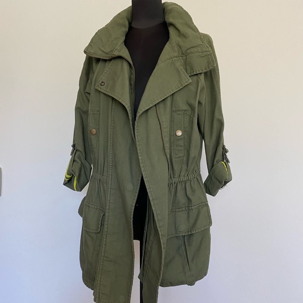Willow & Clay Army Green Combat Jacket